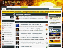 Tablet Screenshot of mundo-pirata.com